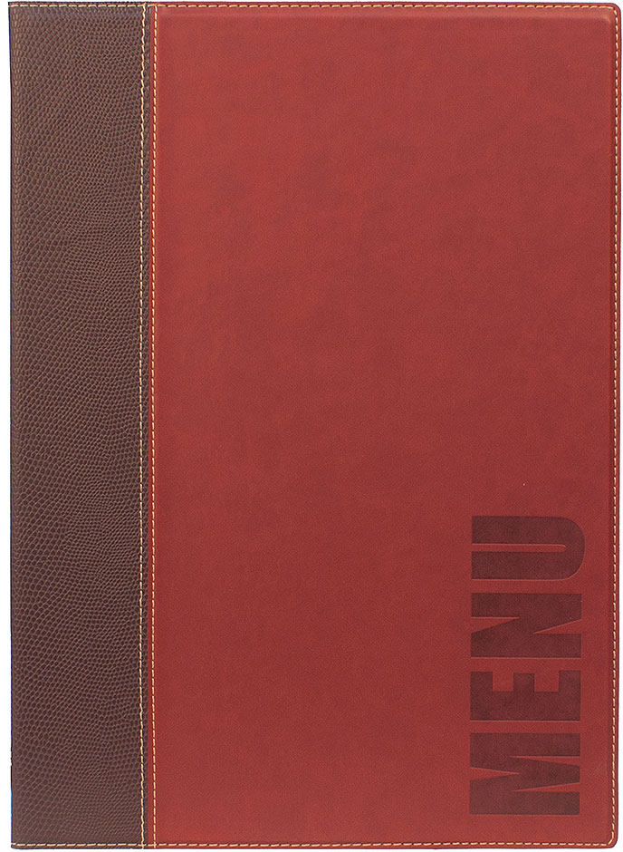 Speisekartenmappe - DIN A4 - bordeaux Speisekartenmappe - DIN A4 - bordeaux