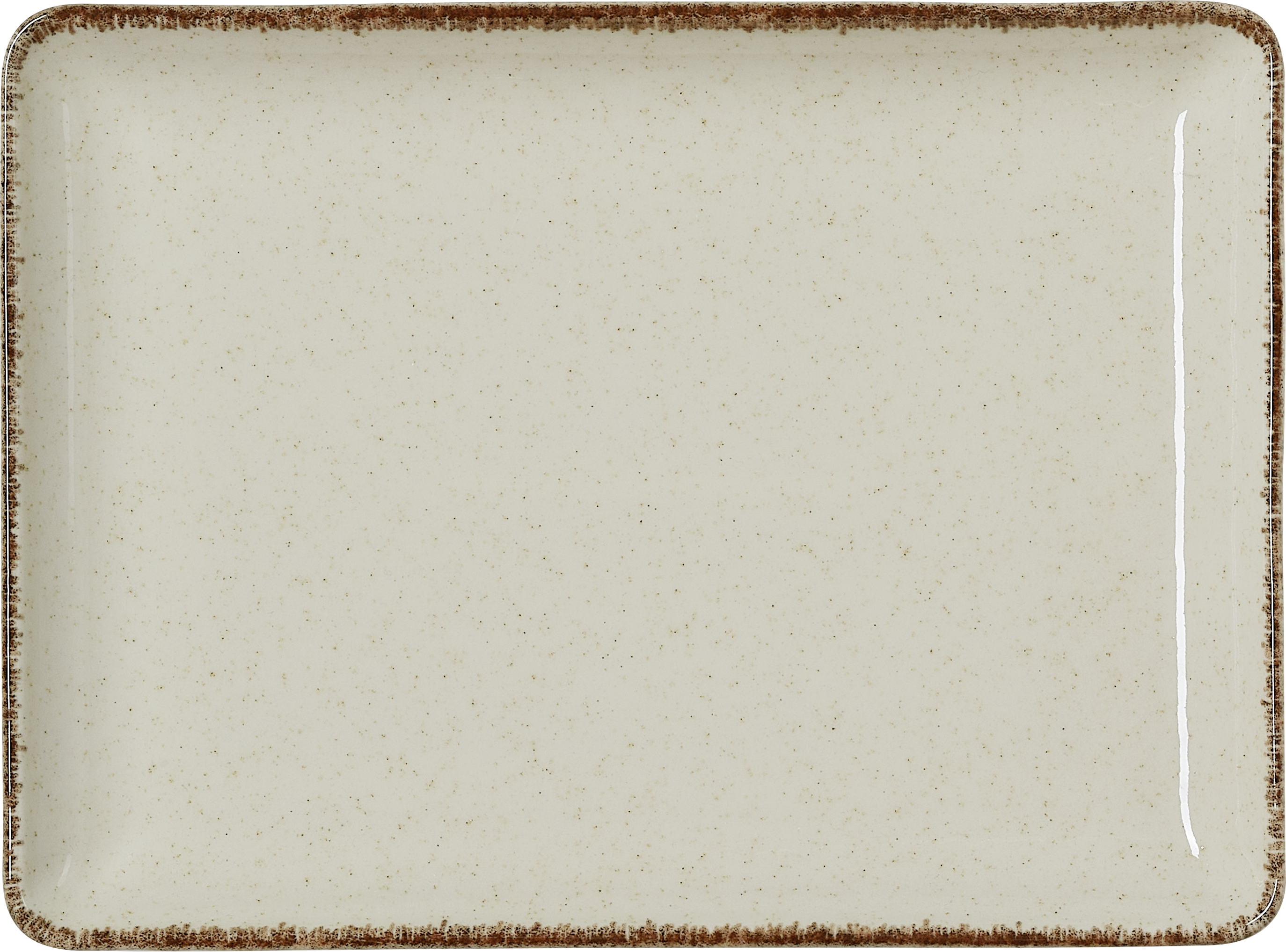 Teller, flach, 23 x 17 cm, Serie sand, Porzellan Teller, flach, 23 x 17 cm, Serie sand, Porzellan