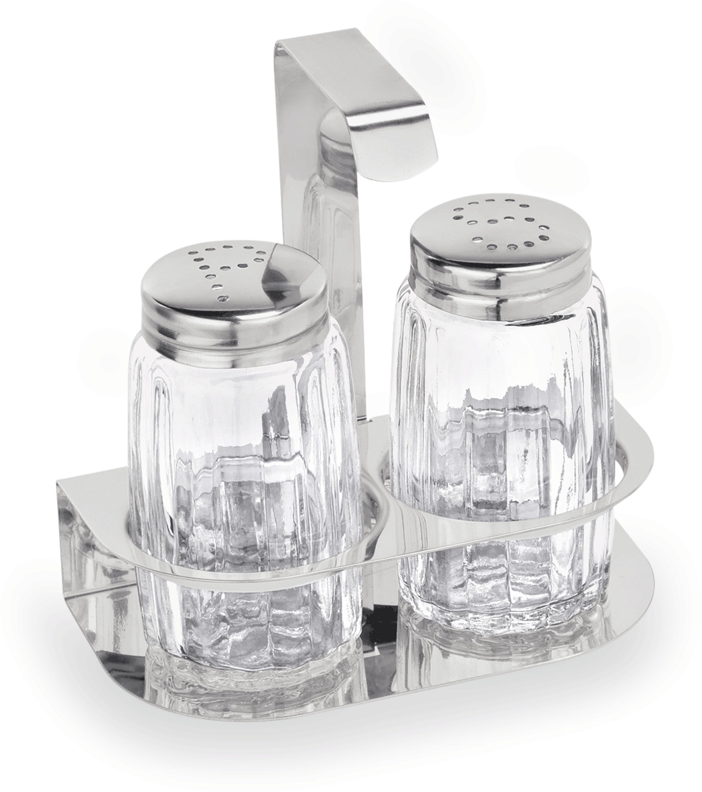 Menage, 2-teilig, Salz & Pfeffer, Edelstahl Menage, 2-teilig, Salz & Pfeffer, Edelstahl