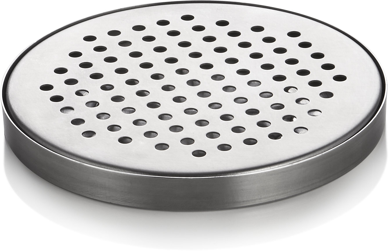 Abtropfblech Ø 14,0 cm, aus CNS