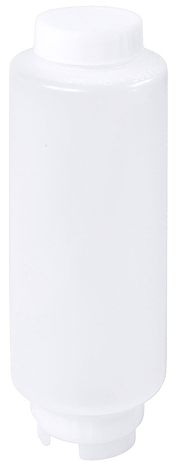 Quetschflasche 0,70 Ltr, - Ø 7,5 cm - Weiß Quetschflasche 0,70 Ltr, - Ø 7,5 cm - Weiß