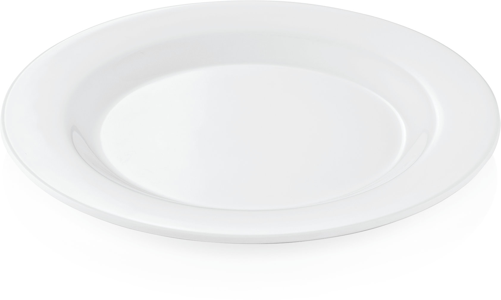 Teller, flach, Ø 20 cm, weiß, Melamin