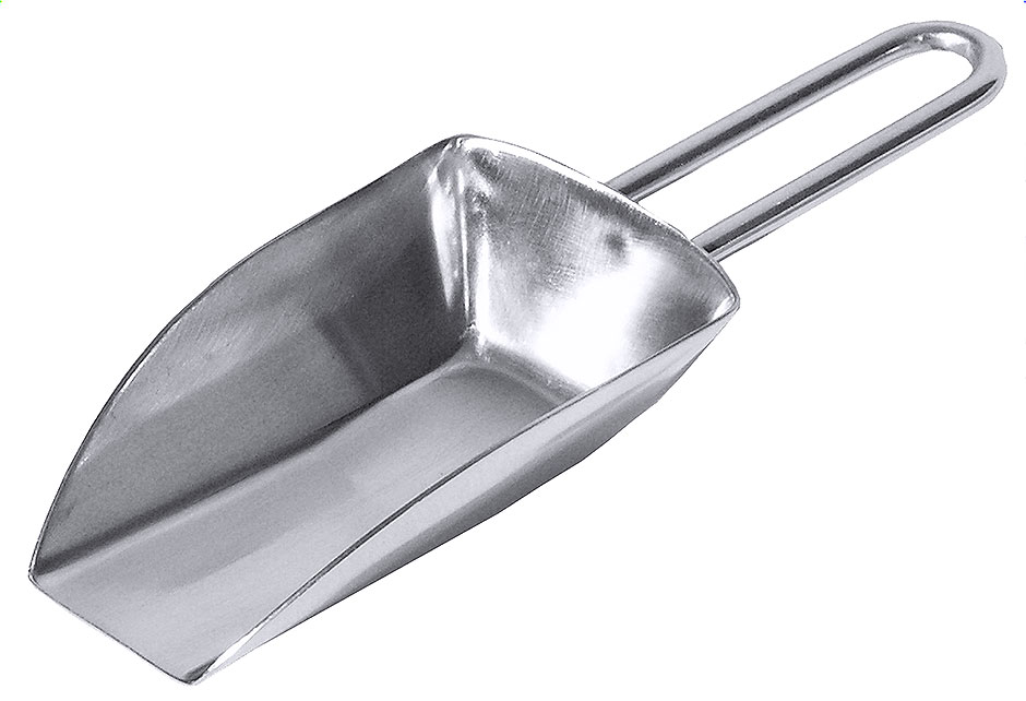 Dosier Schaufel - Schaufelmaß 8 x 4,5 cm - Länge 13,5 cm - Volumen 0,05 Liter