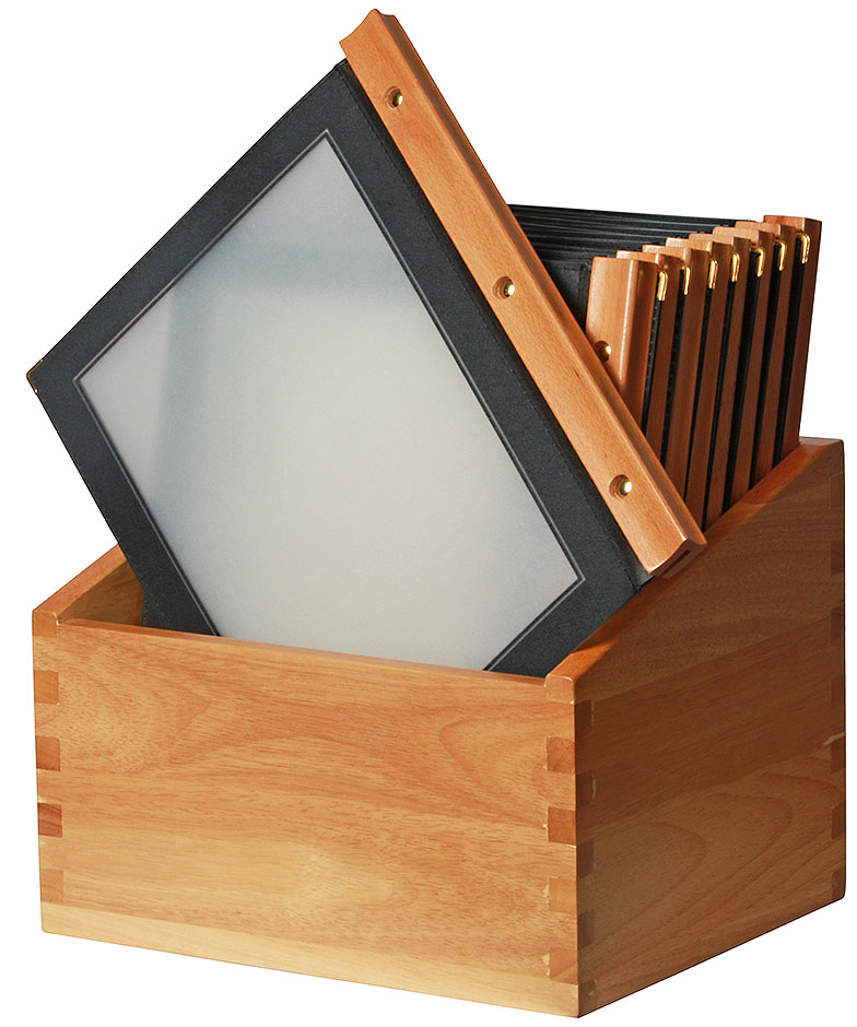 Speisekartenmappe DIN A4 20 Stück - Schwarz Speisekartenmappe DIN A4 20 Stück - Schwarz