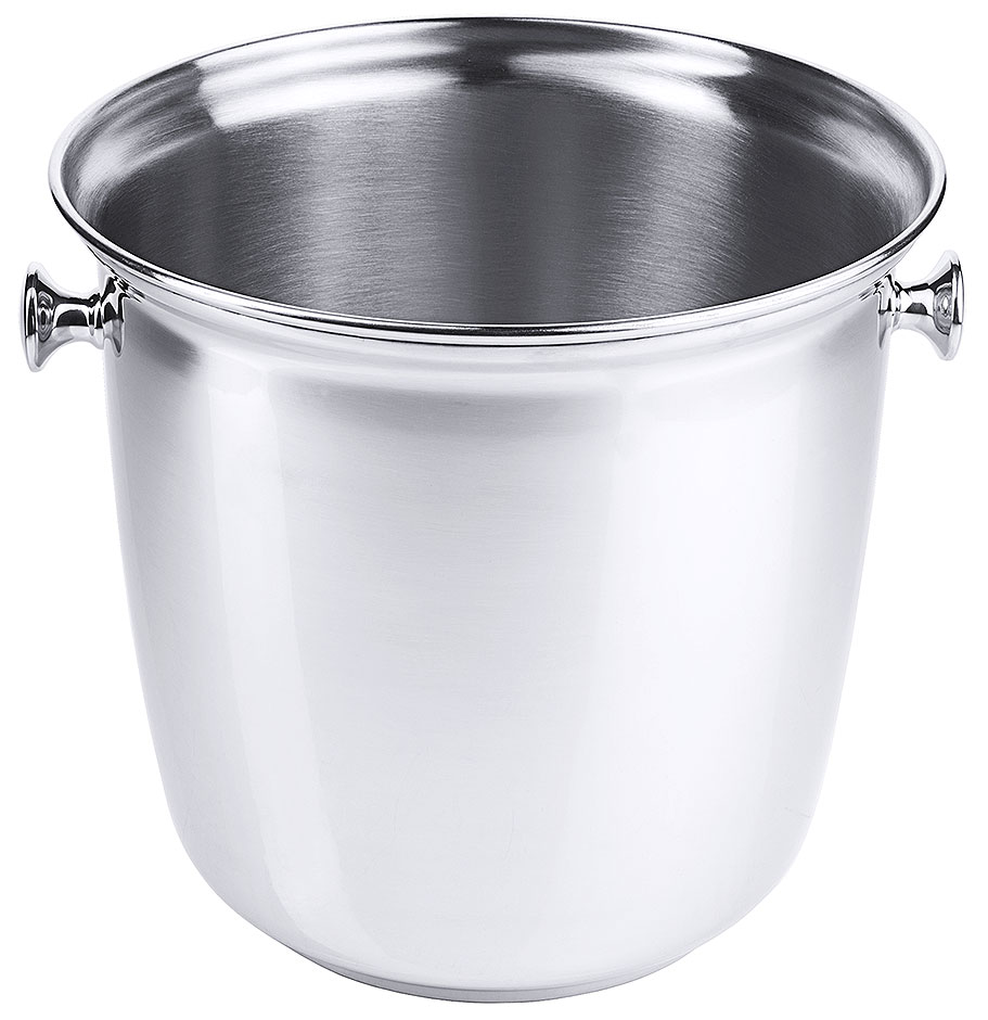 Sektkühler aus Edelstahl Ø 23,0 cm - Höhe 23,0 cm