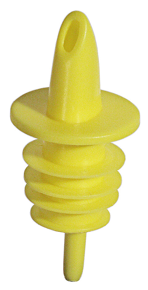 Ausgießer Länge 7 cm - Durchlauf Ø 4 mm - Gelb