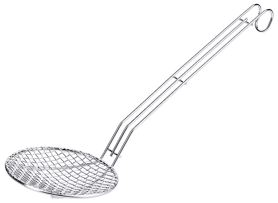 Fritierlöffel - Backlöffel Ø 13,0 cm - Stiellänge 27,0 cm Fritierlöffel - Backlöffel Ø 13,0 cm - Stiellänge 27,0 cm