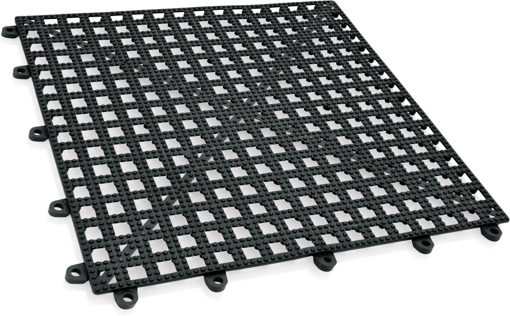 Abtropfmatte aus Hart PVC - 30x30cm