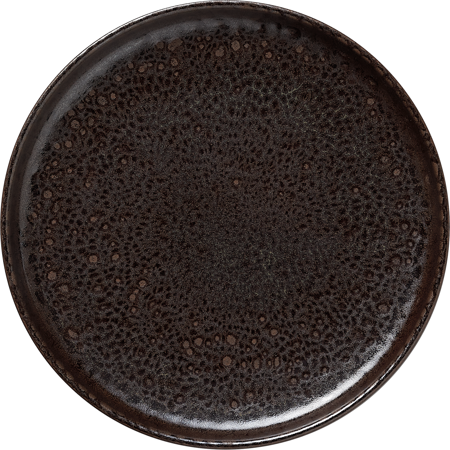 ROCKZZERO® ONE - Teller, flach, Ø 22,0 cm, Serie metallic brown