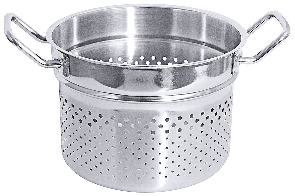 Nudelkocher Einsatz Ø 20 cm, Volumen 4,5 Liter, Höhe 14,5 cm