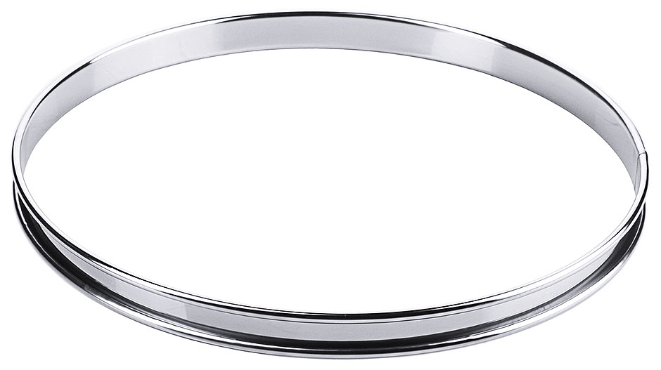 Tortenring flach Ø 28,0 cm aus Edelstahl 18/0 Tortenring flach Ø 28,0 cm aus Edelstahl 18/0