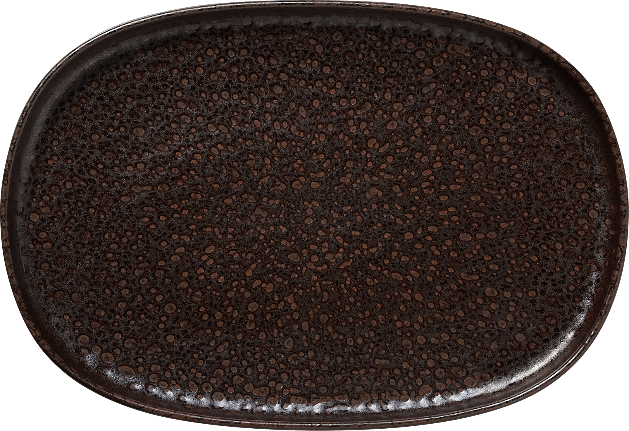 ROCKZZERO® ONE - Platte, 33 x 23 cm, Serie metallic brown