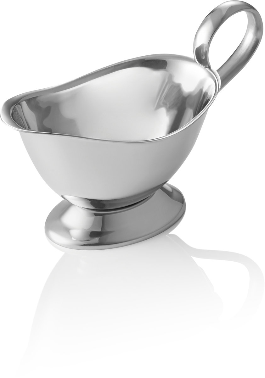 Sauciere 130 ml aus 18/8 Edelstahl Sauciere 130 ml aus 18/8 Edelstahl