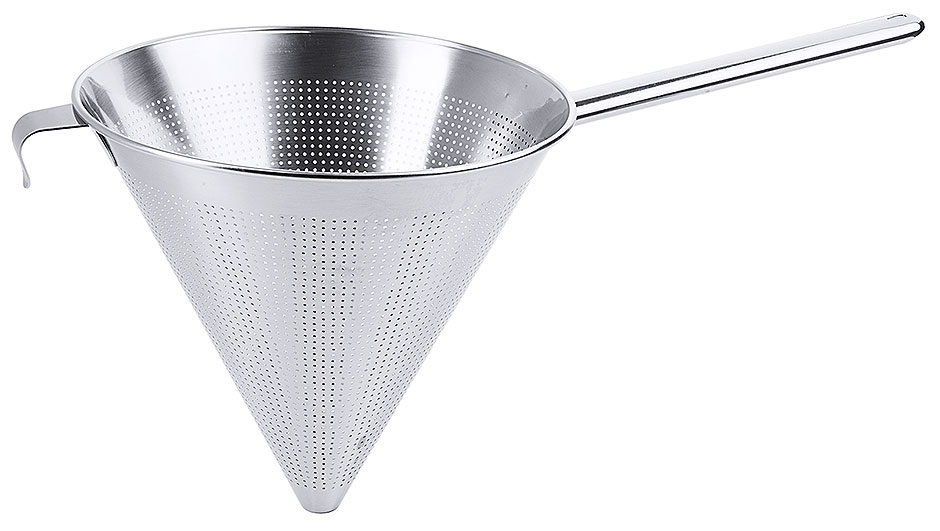 Spitzsieb Rundgriff Ø 23,0 cm - Höhe 24,0 cm - Volumen 3,2 Liter Spitzsieb Rundgriff Ø 23,0 cm - Höhe 24,0 cm - Volumen 3,2 Liter