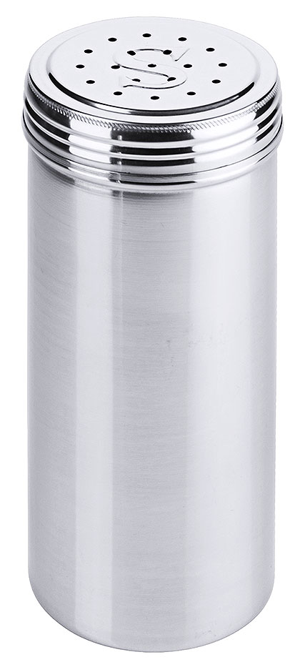 Salzstreuer Ø 7,0 cm - Höhe 18,5 cm - Volumen 0,5 Liter