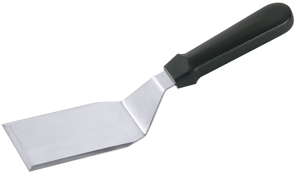 Bratenspachtel - Fettabstecher - Spatelmaß 12,0 x 7,0 cm - Länge 30,0 cm