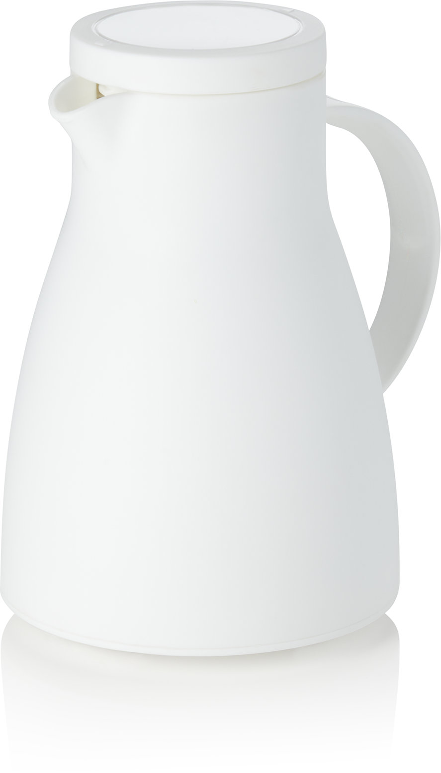 Isolierkanne Volumen 0,70 Liter - Farbe weiß Isolierkanne Volumen 0,70 Liter - Farbe weiß