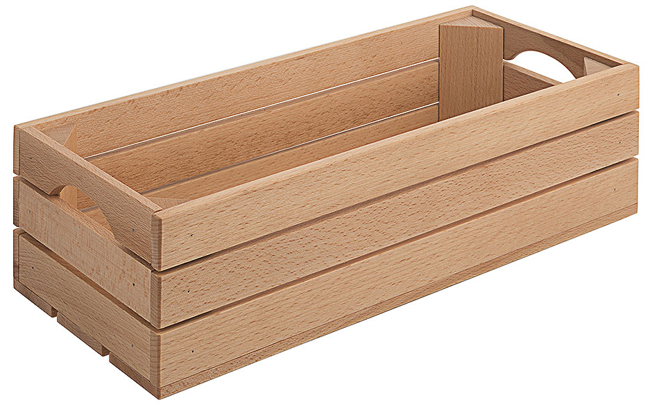 Holzkasten GN 2/8 - Höhe 10,0 cm