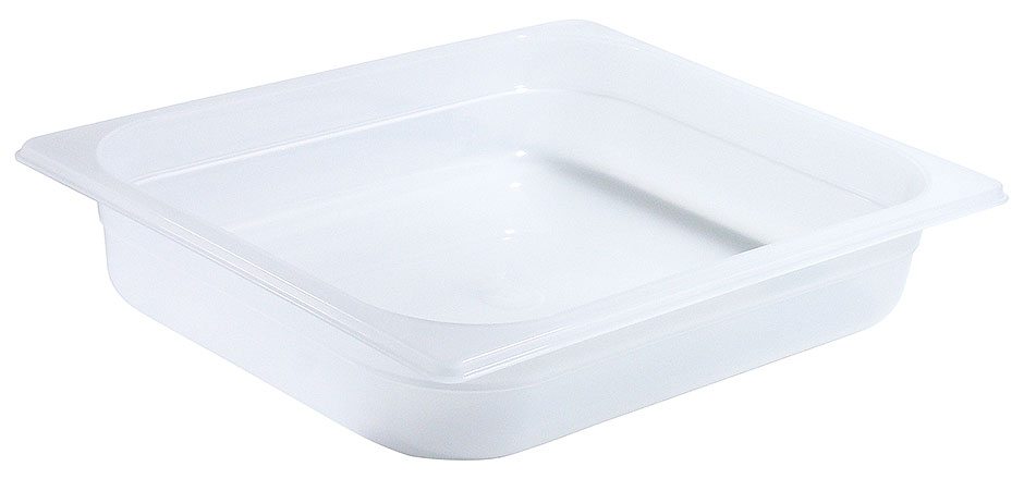 GN Behälter 1/2 - Polypropylen - 65 mm tief - Volumen 3,5 Liter GN Behälter 1/2 - Polypropylen - 65 mm tief - Volumen 3,5 Liter