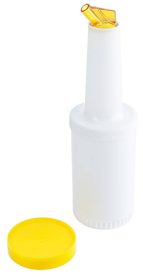 Getränkemix - Vorratsbehälter Ø 9,0 cm - 1,0 Liter - gelb Getränkemix - Vorratsbehälter Ø 9,0 cm - 1,0 Liter - gelb