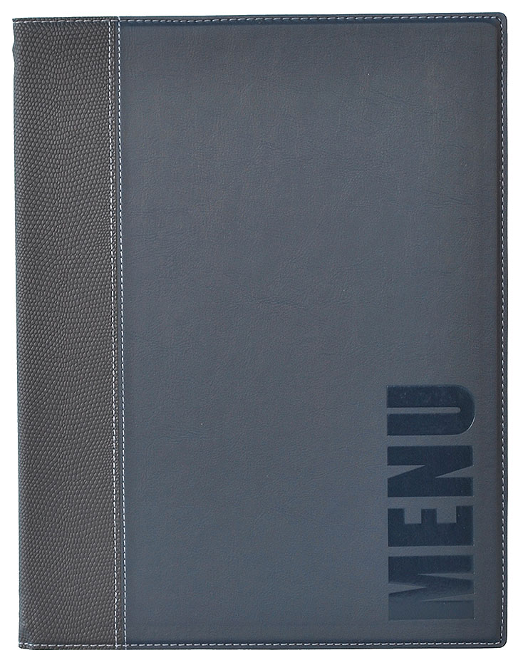 Speisekartenmappe - DIN A4 - blau Speisekartenmappe - DIN A4 - blau