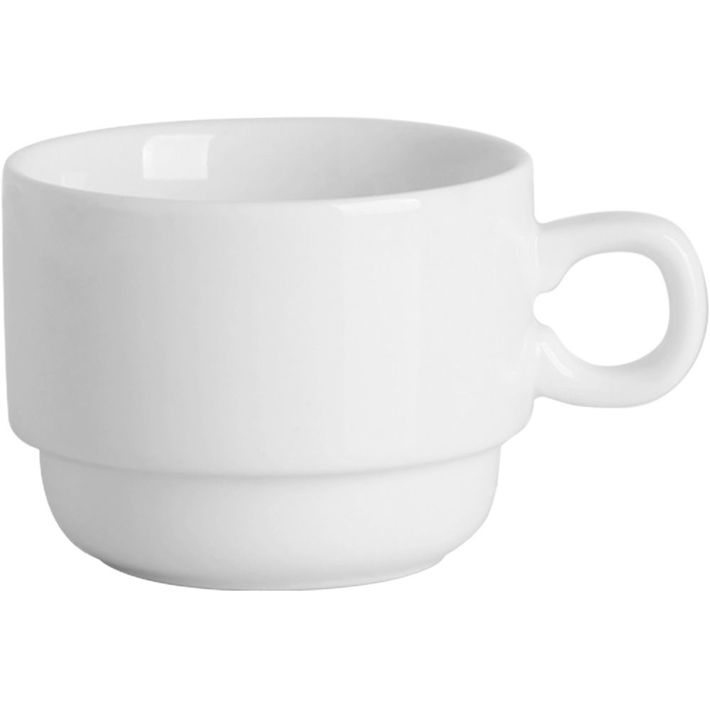 Kaffeetasse 250 ml - Serie Classic in weiß