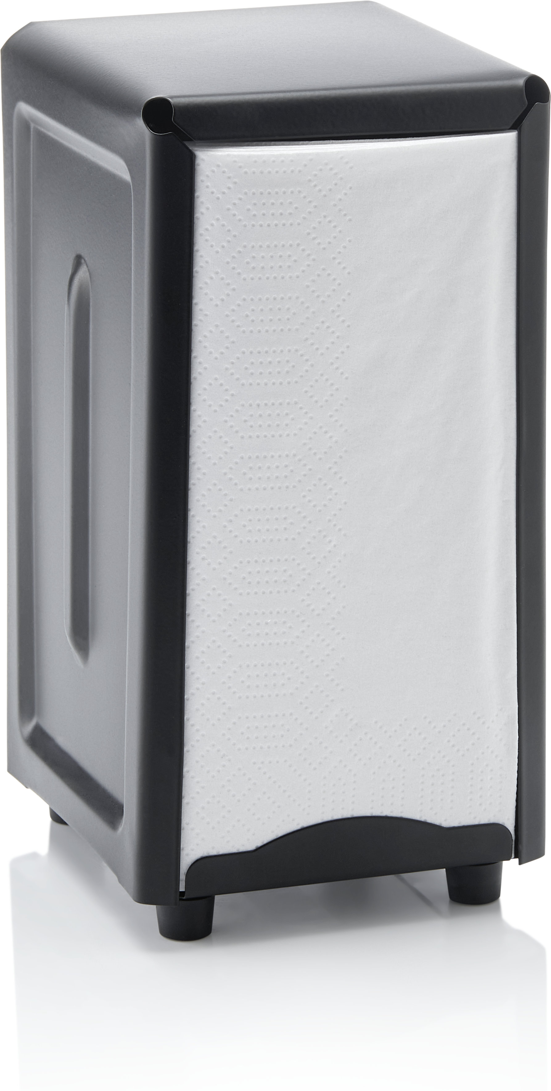 Serviettenspender 10,0 x 12,0 x 19,5 cm in schwarz Serviettenspender 10,0 x 12,0 x 19,5 cm in schwarz