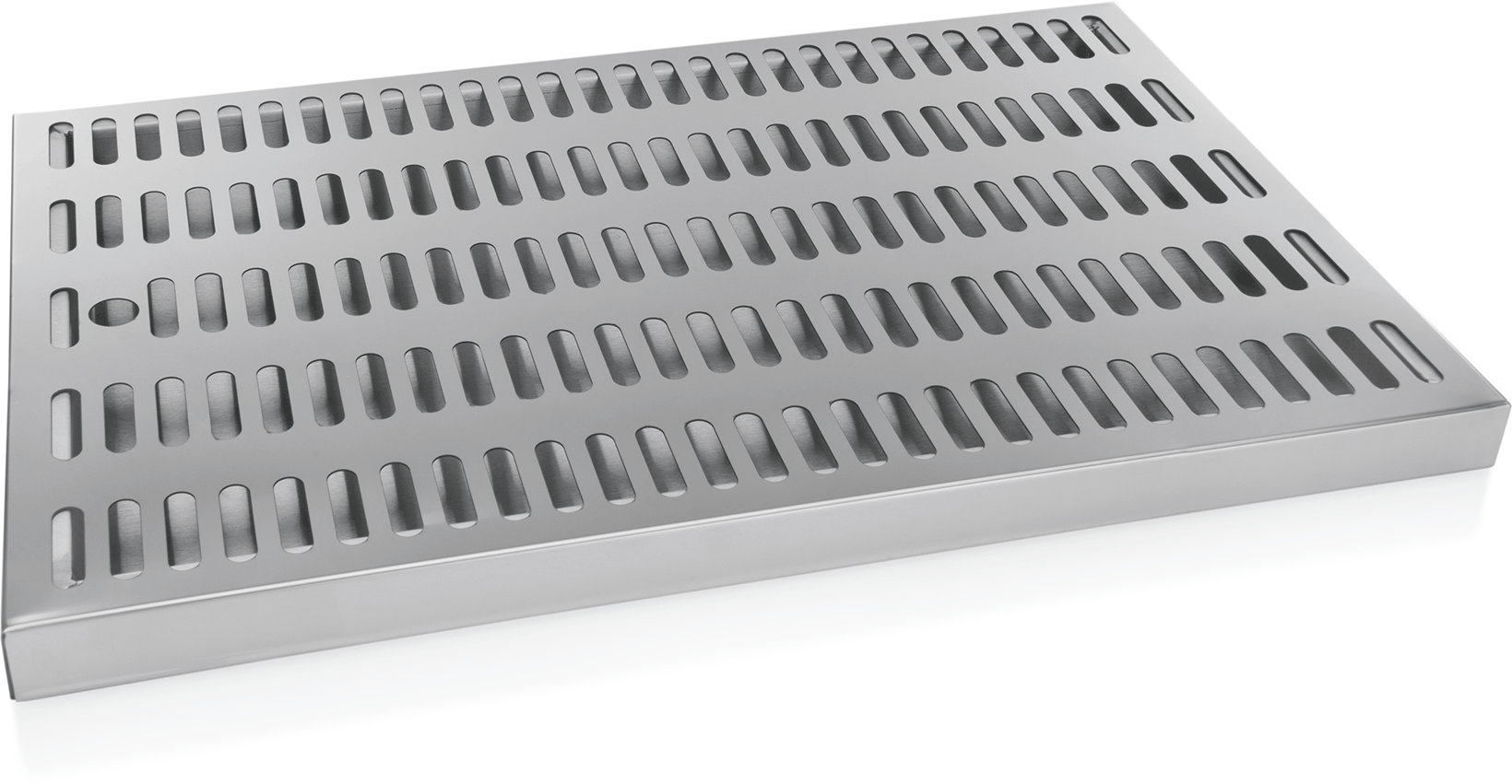 Abtropfblech 2teilig 30,0 x 20,0 x 3,0 cm, aus CNS Abtropfblech 2teilig 30,0 x 20,0 x 3,0 cm, aus CNS