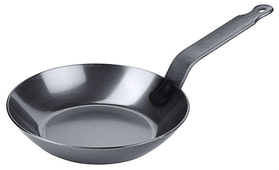 Eisenpfanne - Lyoneser Form - Ø 20 cm - Stiellänge 16,0 cm Eisenpfanne - Lyoneser Form - Ø 20 cm - Stiellänge 16,0 cm