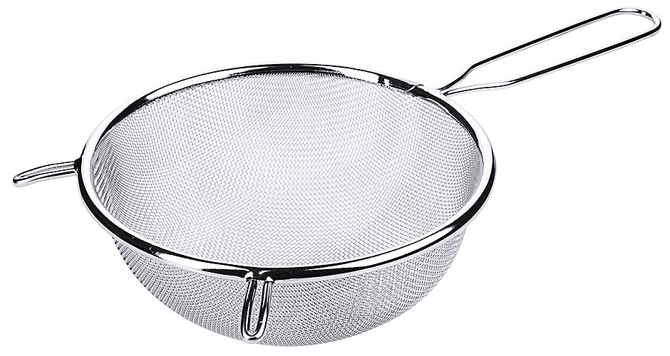 Passiersieb Ø 18 cm - Stiellänge 16,0 cm - Volumen 1,00 Liter Passiersieb Ø 18 cm - Stiellänge 16,0 cm - Volumen 1,00 Liter