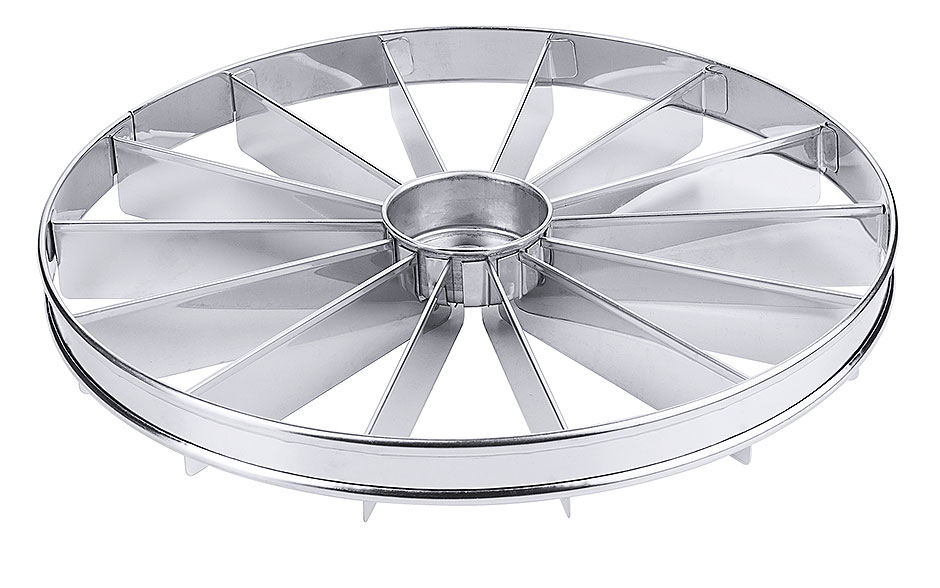 Tortenteiler Ø 32,0 cm - Segmente 14 - Edelstahl Tortenteiler Ø 32,0 cm - Segmente 14 - Edelstahl