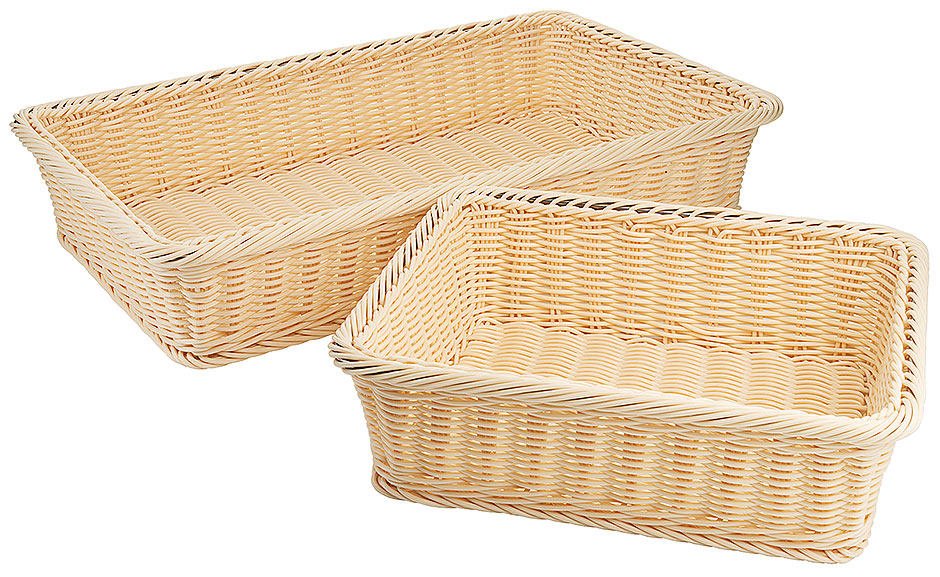 Systemkorb GN 1/4-100 mm, hellbraun, PP Systemkorb GN 1/4-100 mm, hellbraun, PP