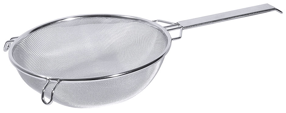 Großküchensieb Ø 35,0 cm - Stiellänge 26,0 cm - Volumen 5,0 Liter Großküchensieb Ø 35,0 cm - Stiellänge 26,0 cm - Volumen 5,0 Liter