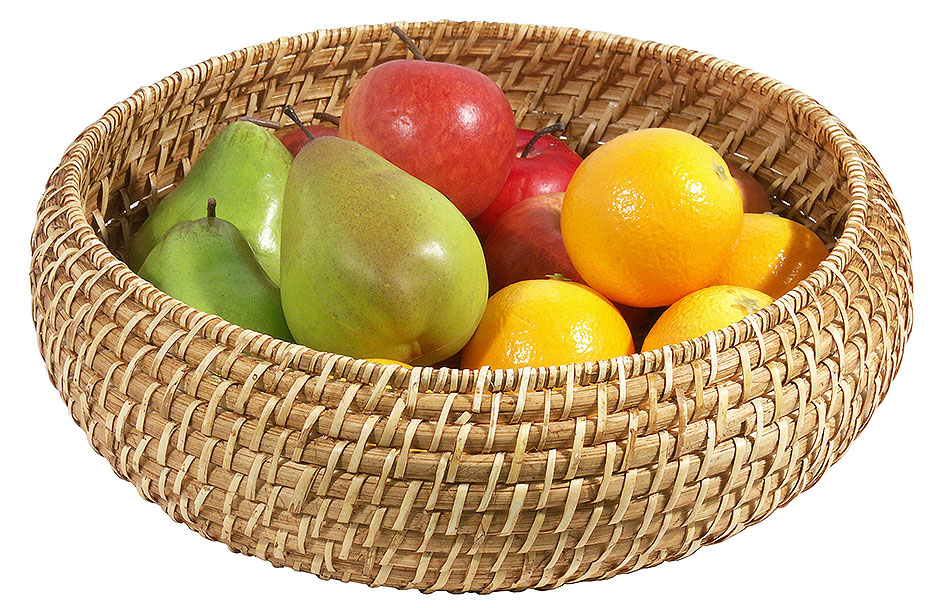 Korb, rund, bauchig, 22,0 cm