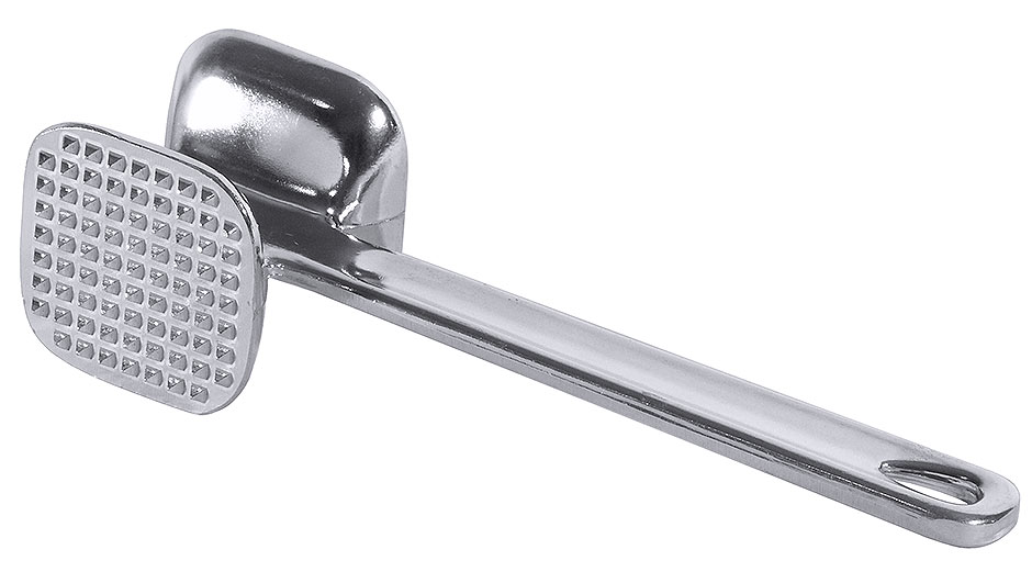 Fleischhammer aus Aluminium - Länge 25,5 cm - Gewicht 0,4 kg
