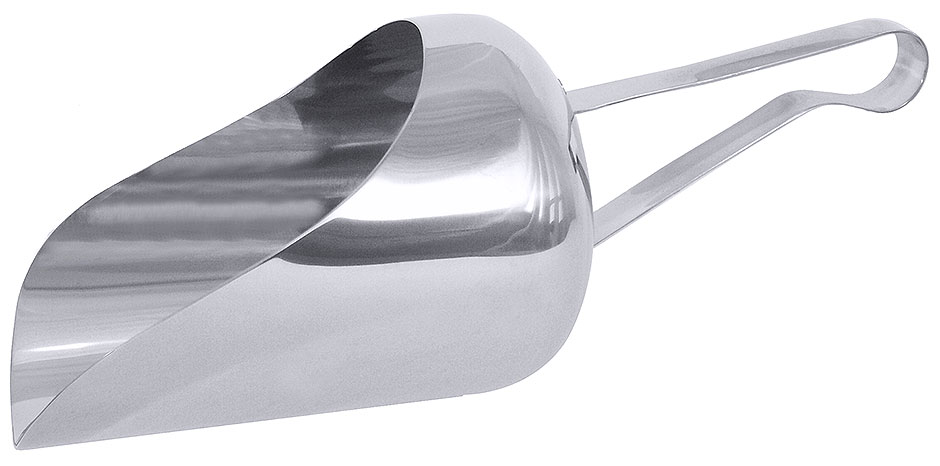 Mehlschaufel Ø Schaufel 13 cm - Länge 37,5 cm - Volumen 1,50 Liter Mehlschaufel Ø Schaufel 13 cm - Länge 37,5 cm - Volumen 1,50 Liter