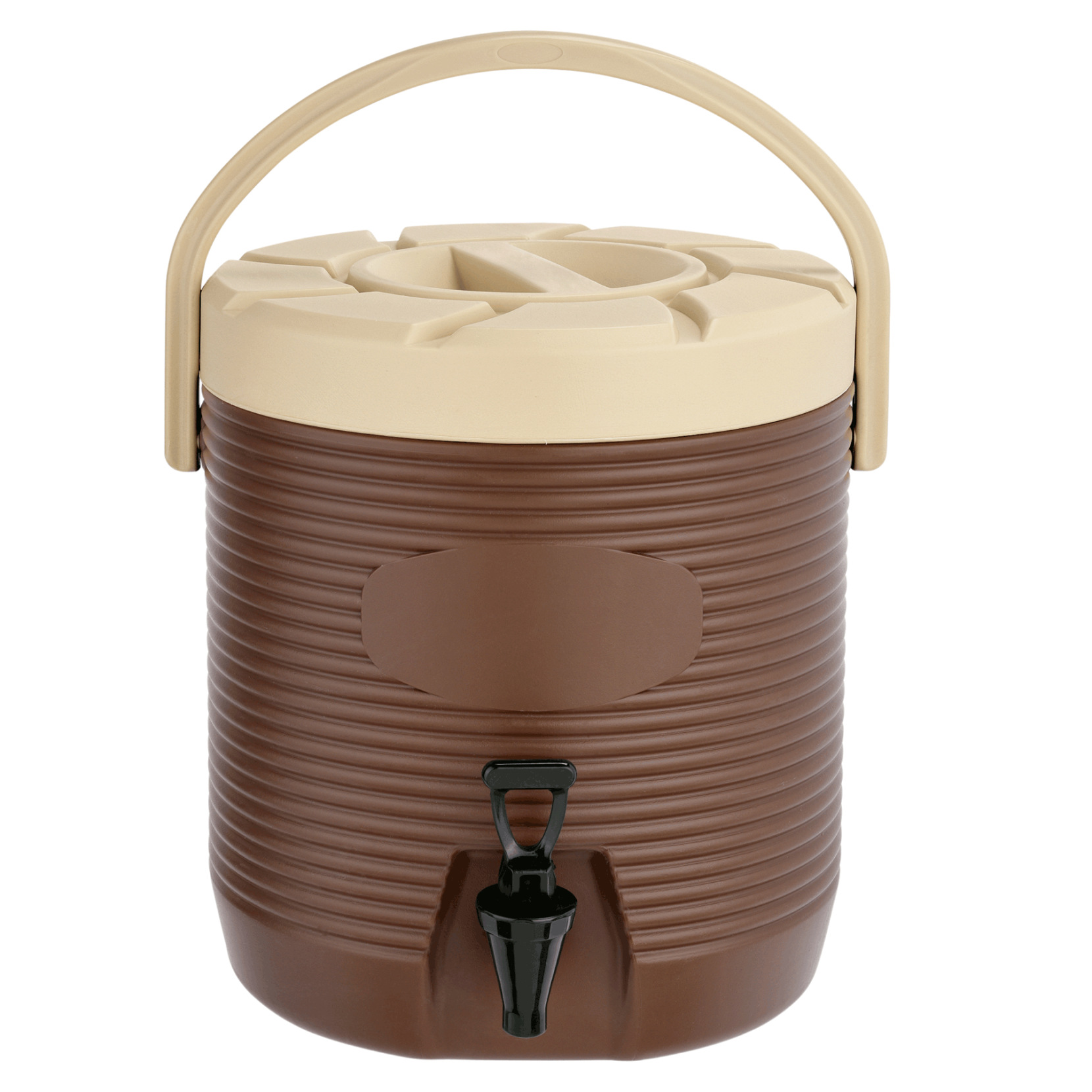 Thermogetränkebehälter, 18 ltr., braun, Kunststoff mit PU-Isolierung