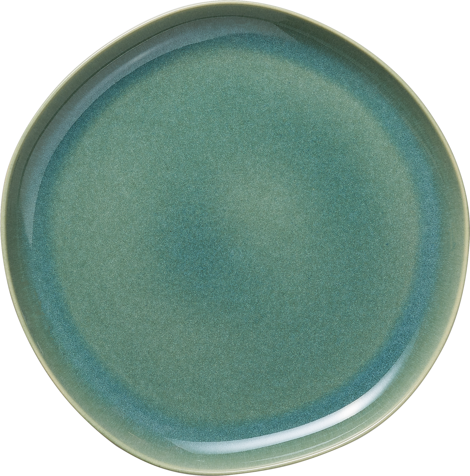 ROCKZZERO® Teller, flach, Ø 28 cm, Serie myrtle green