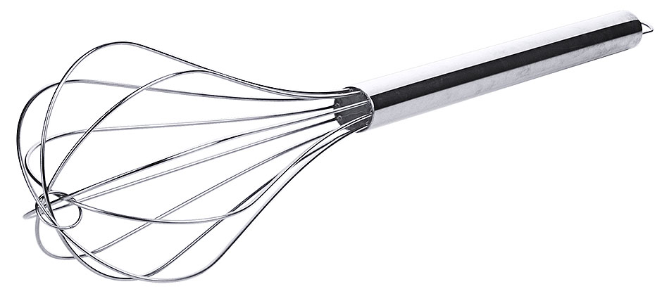 Rührbesen Ø Draht 2,8 mm - Besen 70,0 cm - Stiellänge 38,0 cm