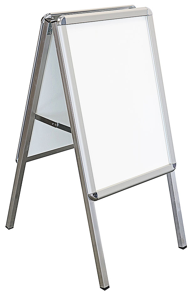 Werbetafeln - DIN A2 - KUNDENSTOPPER - Fläche 42 x 59,4 cm - Höhe 95 cm