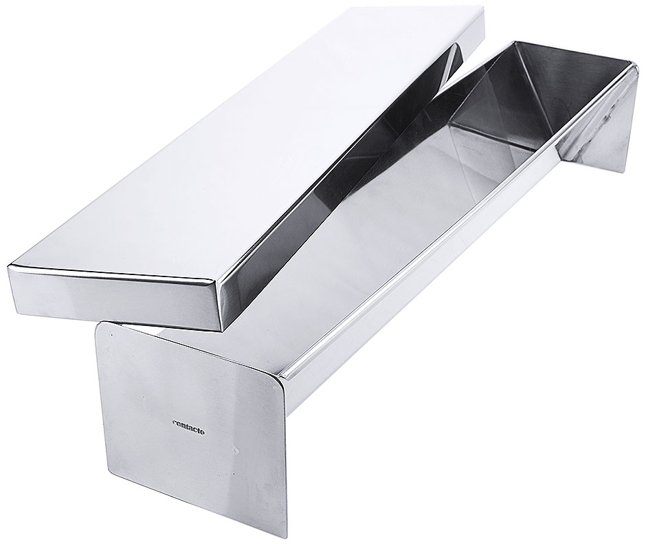 Pastetenform - Maße 50,0 x 10,0 cm - Vol. 2,0 Liter - dreieck