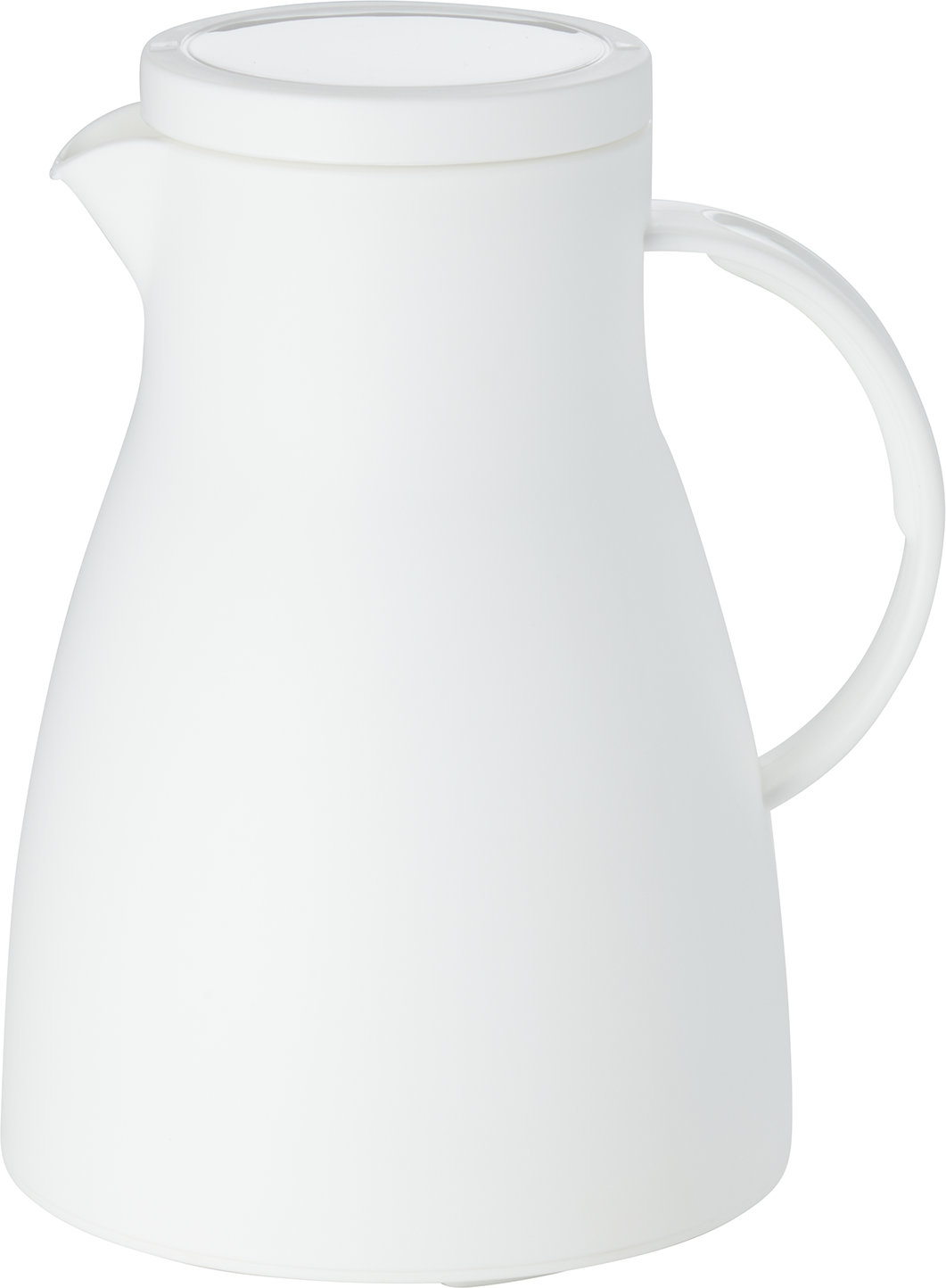 Isolierkanne Volumen 1,00 Liter - Farbe weiß