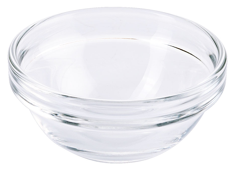Glasschale Ø 5,5 cm - aus gehärtetem Glas