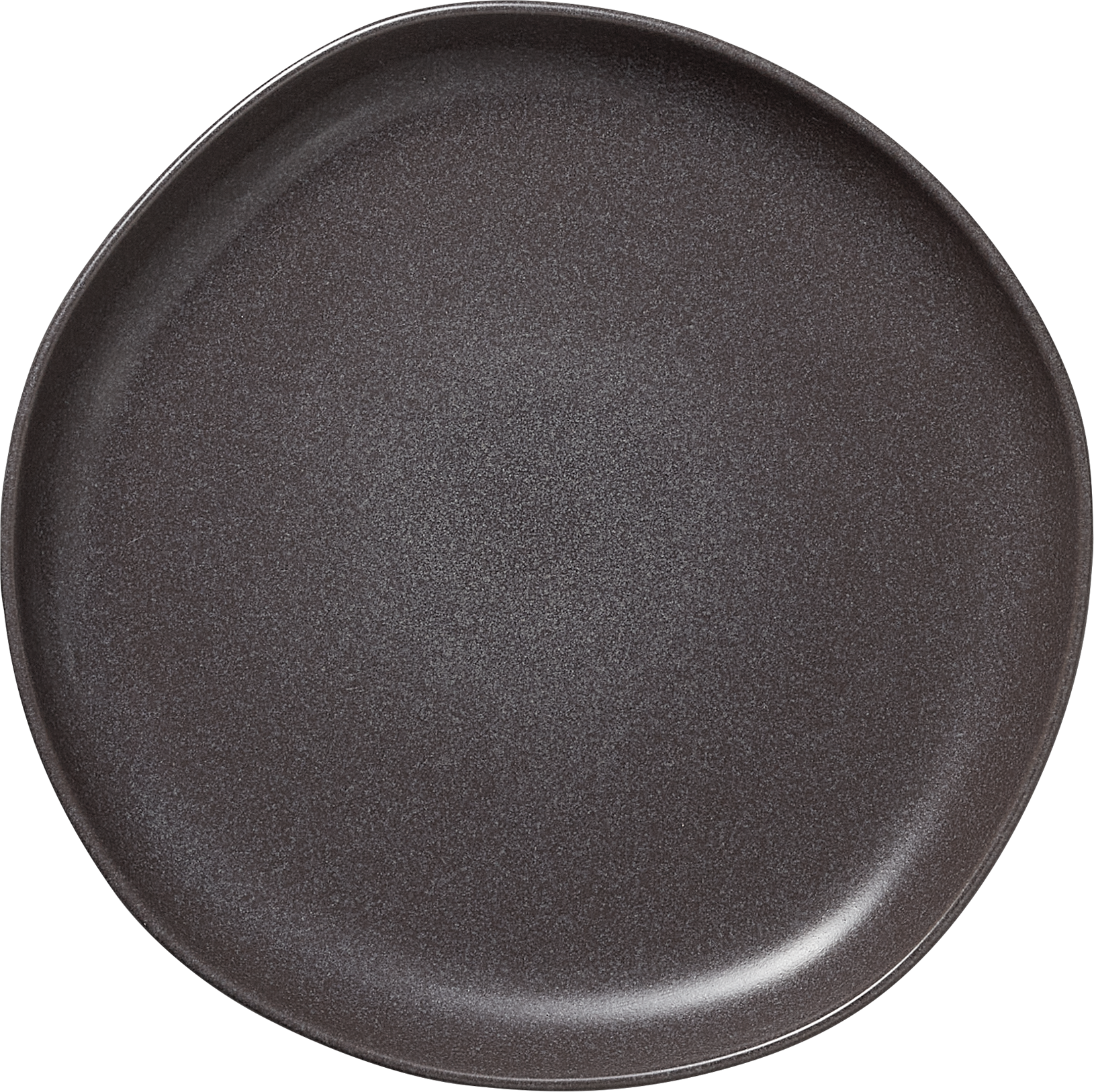 ROCKZZERO® Teller, flach, Ø 22 cm, Serie stone gray