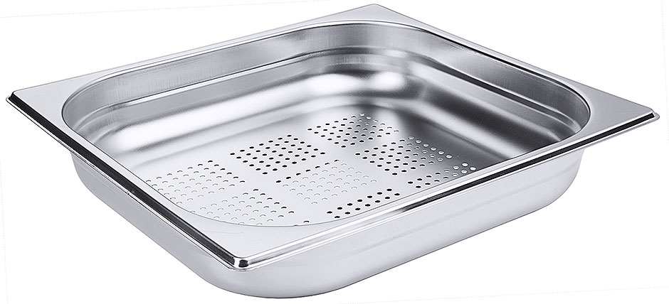 GN-Behälter 2/3 perforiert - Tiefe 65 mm GN-Behälter 2/3 perforiert - Tiefe 65 mm