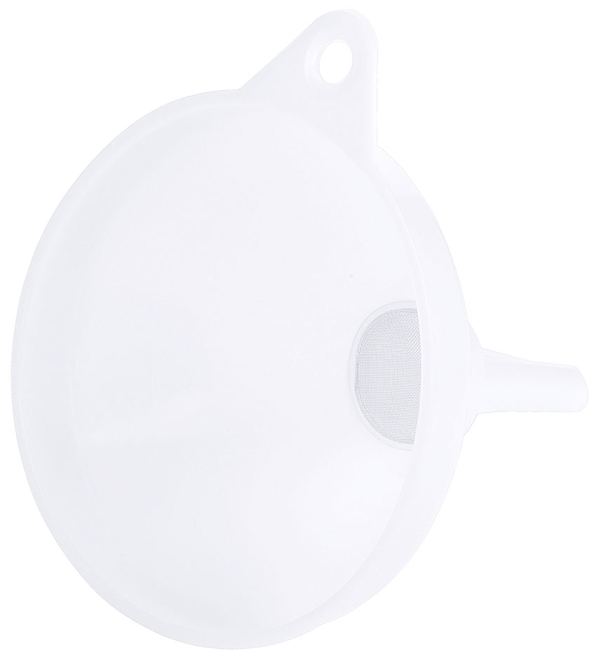 Abfülltrichter Ø außen 16,0 cm - Ø Durchlauf 1,5 cm - Höhe 20,0 cm Abfülltrichter Ø außen 16,0 cm - Ø Durchlauf 1,5 cm - Höhe 20,0 cm