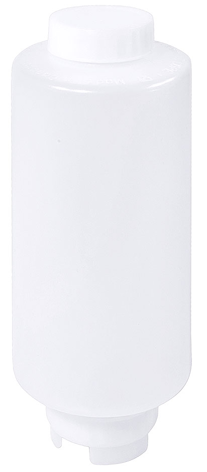 Quetschflasche 0,95 Ltr, - Ø 8,5 cm - Weiß Quetschflasche 0,95 Ltr, - Ø 8,5 cm - Weiß