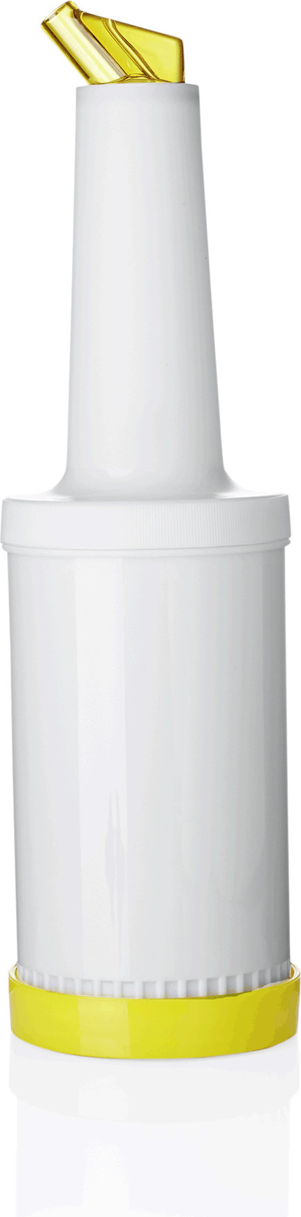 Dosier- & Vorratsflasche, 1,0 Ltr, gelb, Polypropylen Dosier- & Vorratsflasche, 1,0 Ltr, gelb, Polypropylen