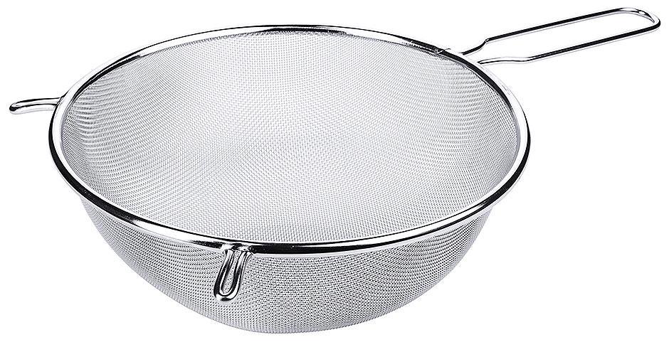 Passiersieb Ø 26 cm - Stiellänge 17,0 cm - Volumen 3,50 Liter Passiersieb Ø 26 cm - Stiellänge 17,0 cm - Volumen 3,50 Liter
