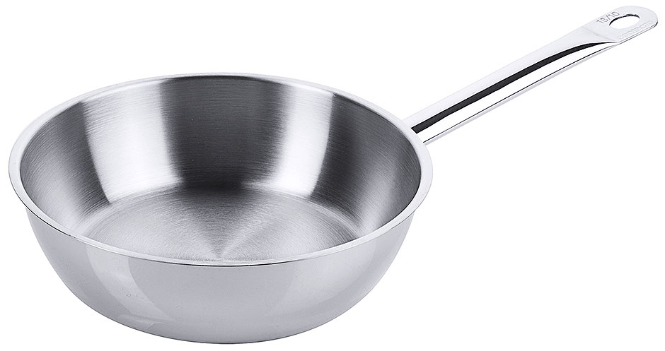 Sauteuse glänzend Ø 20 cm - Volumen 1,50 Liter - Höhe 7,0 cm
